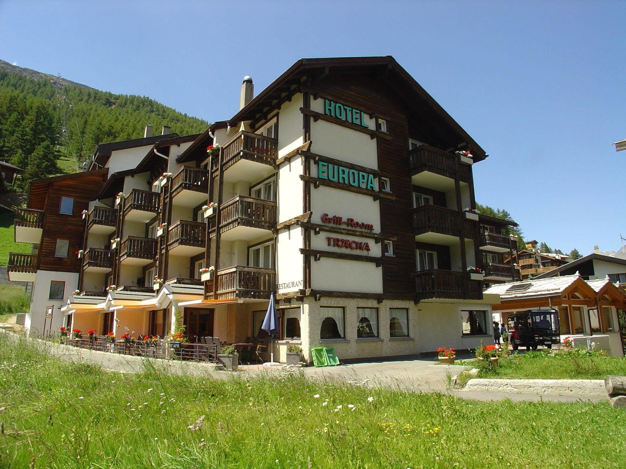 Hotel Europa Saas-Fee Exterior foto